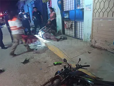 Joven se estampa contra la acera y pierde un ojo Joven se estampa contra la acera y pierde un ojo