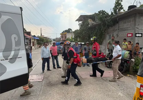 Chocan por posible corte de circulaci&oacute;n