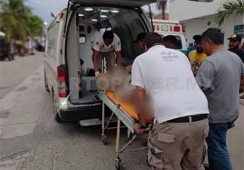 Rescatan a turista arrastrado por el mar