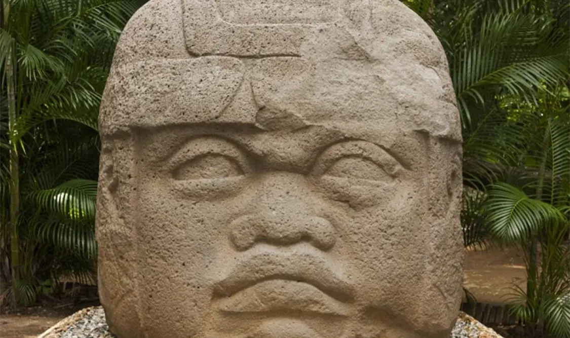Imagen de la Cabeza Colosal 4 de San Lorenzo. Cortesía