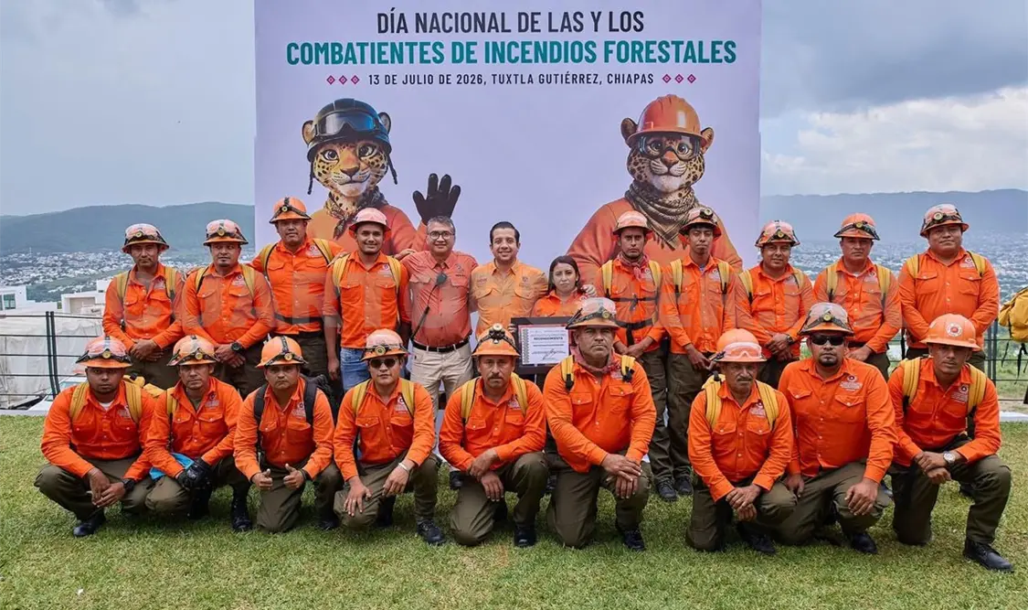 La gran labor de los combatientes del fuego ha permitido que los incendios estén a la baja. Cortesía
