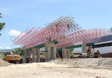 Nuevo parque Bonampak avanza en tiempo y forma