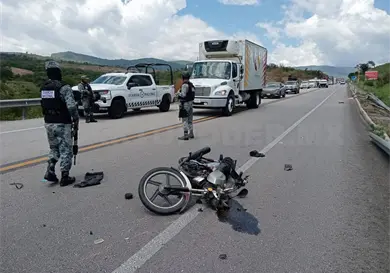 Fallece motociclista en un fatal encontronazo Fallece motociclista en un fatal encontronazo