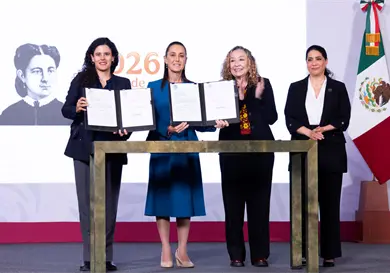 Firma CSP iniciativa de Ley contra el feminicidio