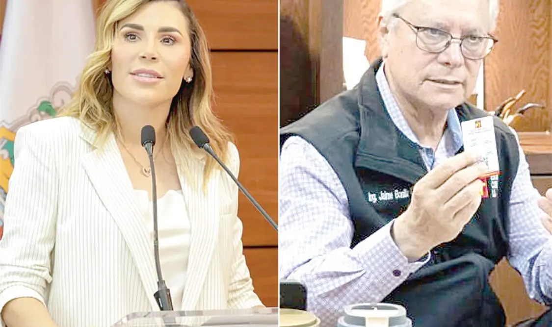 La gobernadora acusa a Jaime Bonilla de tenderle una “trampa” con audios filtrados. Cortesía