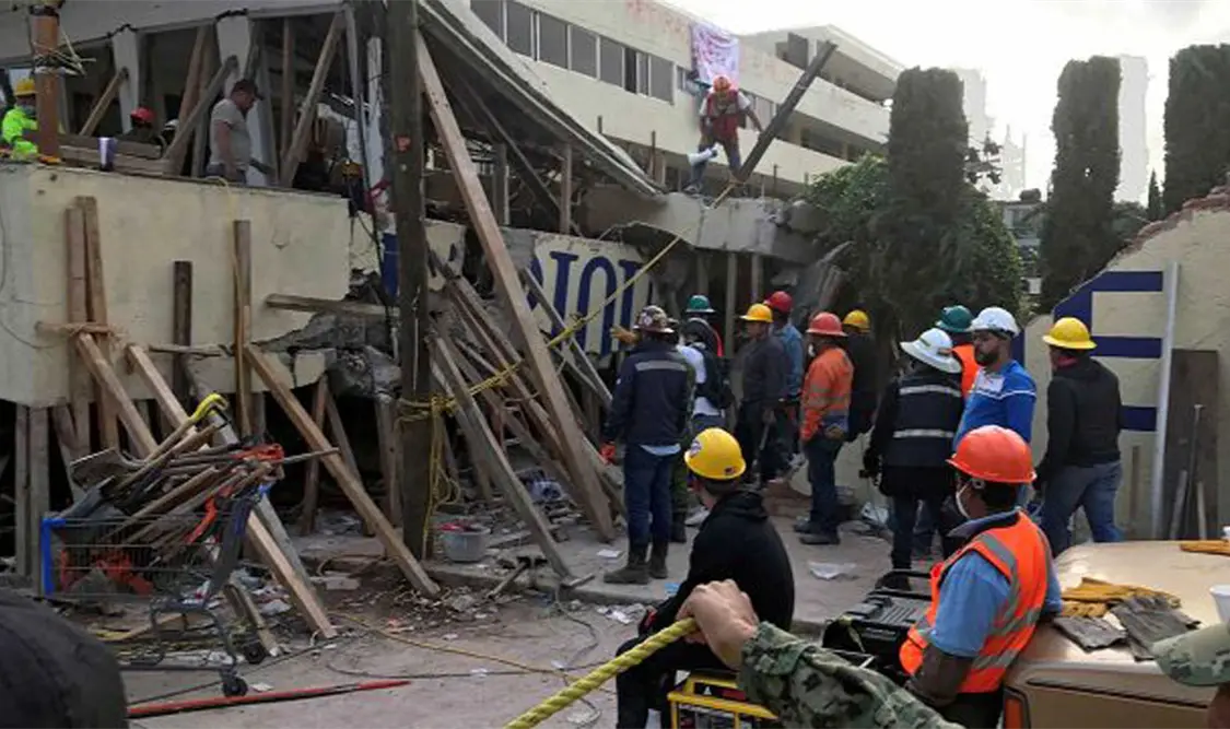 Ocho años del derrumbe en el Colegio Rébsamen, donde 26 vidas se perdieron, una tragedia que se pudo evitar. Cortesía