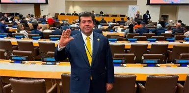 Asiste Pedro Haces al Foro Parlamentario en la ONU