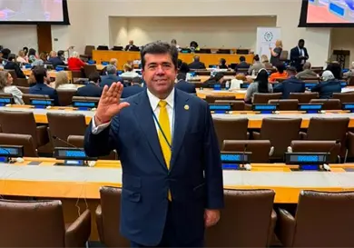 Asiste Pedro Haces al Foro Parlamentario en la ONU Asiste Pedro Haces al Foro Parlamentario en la ONU