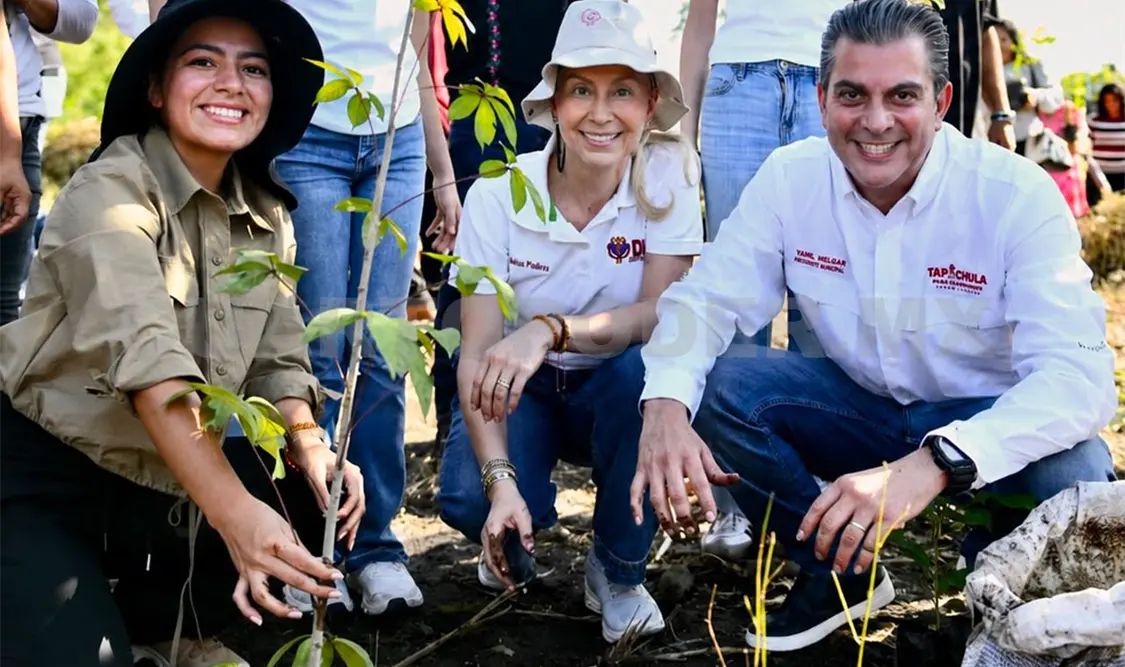 Melgar reconoció el compromiso de Yazmín Ramírez por impulsar una agenda que fortalece la participación ciudadana. CP