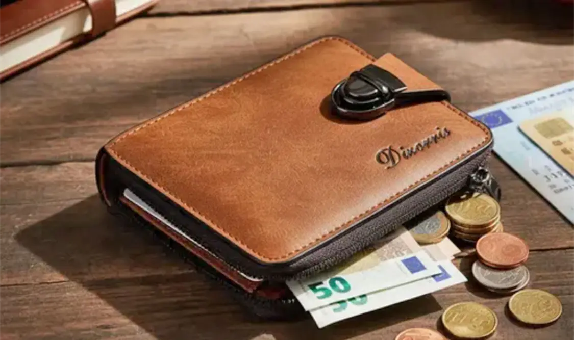 Tipos de carteras para hombre