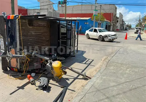 Tres incidentes saldan con seis lesionados