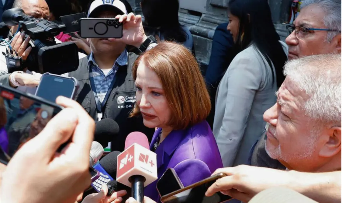 Laura Itzel Castillo Juárez, presidenta del Senado. Cortesía