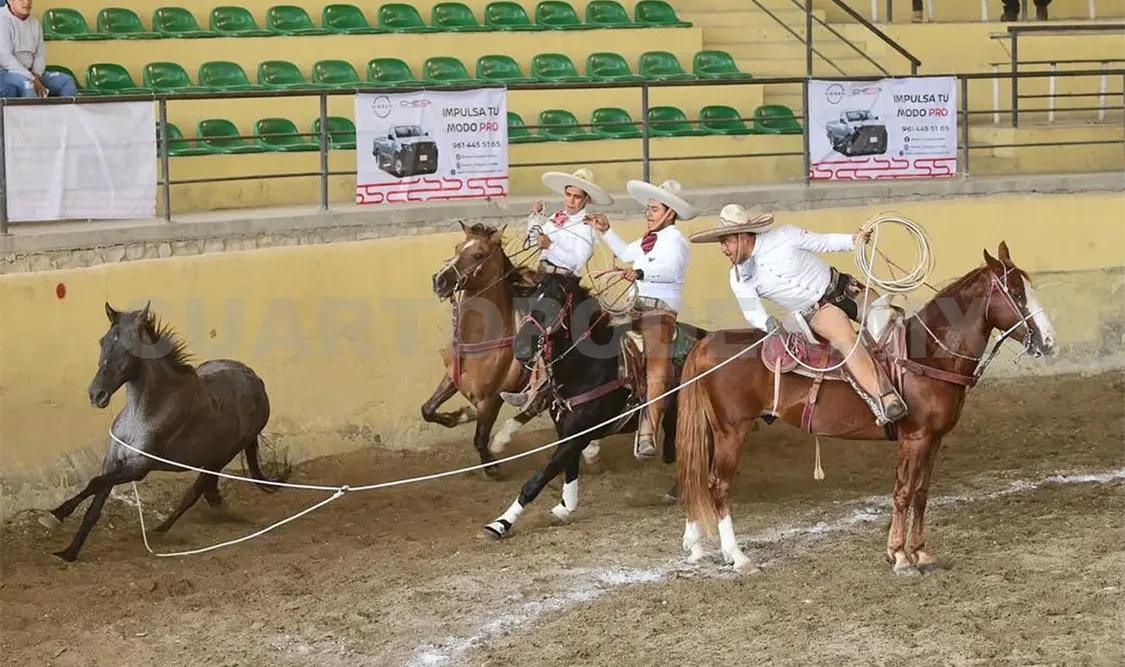 El Circuito Coyotes de Charrería 2026 comenzará este fin de semana con la participación de destacados equipos de Chiapas, Tabasco y Veracruz. Cortesía
