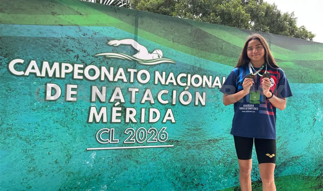 Ariadna Sarmiento conquistó oro y bronce en los 50 metros libres durante la jornada inaugural. Cortesía