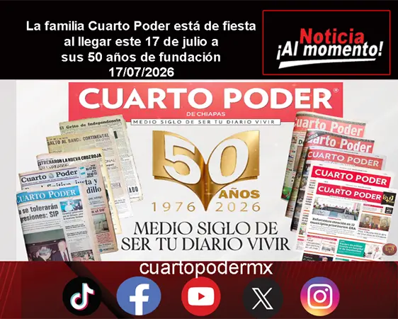 La familia Cuarto Poder está de fiesta al llegar este 17 de julio a sus 50 años de fundación La familia Cuarto Poder está de fiesta al llegar este 17 de julio a sus 50 años de fundación