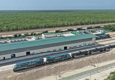 Llegarán las primeras 12 locomotoras del Tren Maya Llegarán las primeras 12 locomotoras del Tren Maya