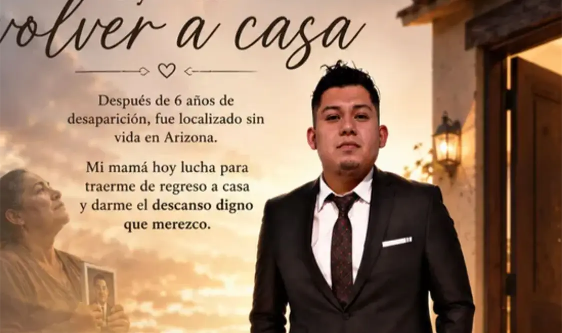 Buscan repatriar restos de migrante localizado