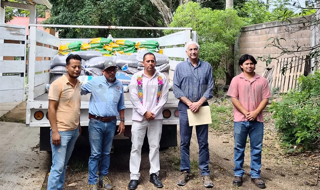 El Inifap entregó las semillas mejoradas a productores de Chiapas y de Veracruz. Cortesía