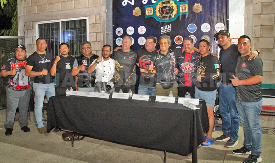 Los maestros se reunieron para dar los pormenores de la competencia el día previo. Cortesía