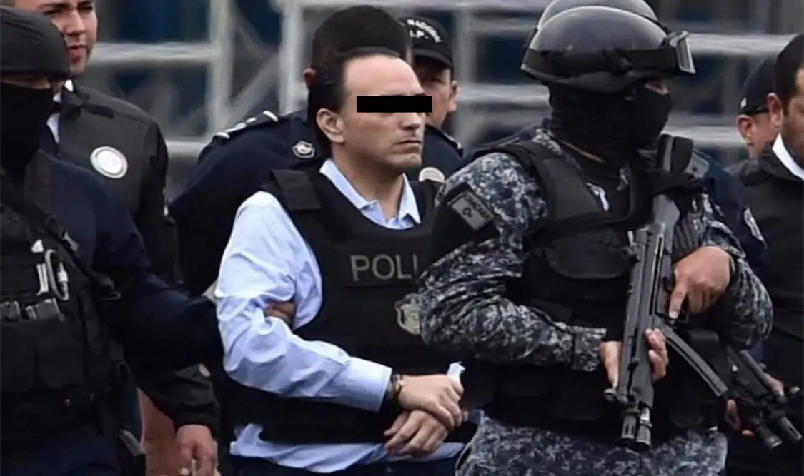 Roberto Borge fue detenido en Panamá en 2017 por diversos delitos. Cortesía