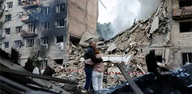 Rusia realiza intenso bombardeo en Kiev Rusia realiza intenso bombardeo en Kiev