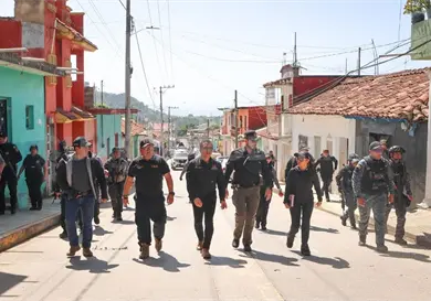 Fortalecen estrategia de seguridad en Pantelh&oacute;