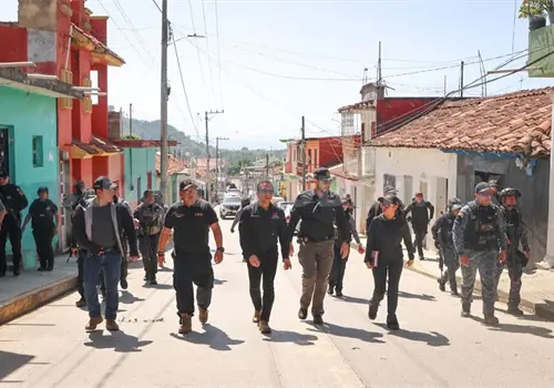 Fortalecen estrategia de seguridad en Pantelhó Fortalecen estrategia de seguridad en Pantelhó