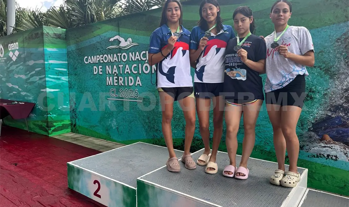 El club chiapaneco mantuvo presencia en las finales de pecho y dorso dentro de ambas ramas competitivas. Cortesía