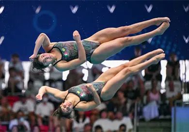 Mía y Lía Cueva conquistan el oro Mía y Lía Cueva conquistan el oro