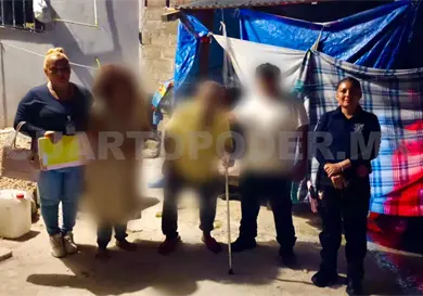Re&uacute;nen con su familia a adulto mayor perdido