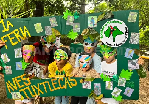 Realizan primer festival de aves tuxtlecas Realizan primer festival de aves tuxtlecas