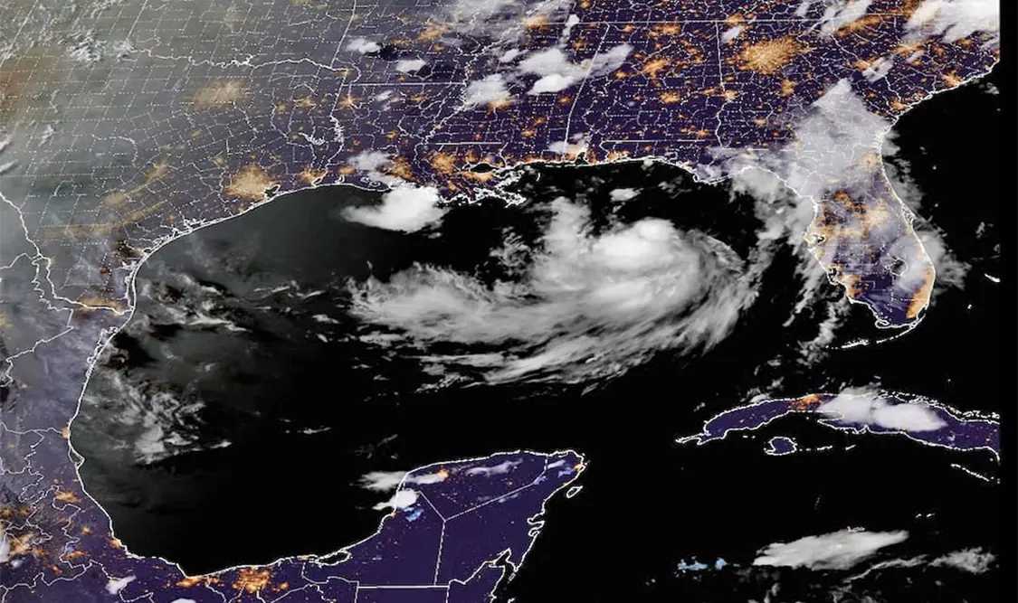“Bertha” recorrerá la costa sur de Luisiana antes de adentrarse en Texas. Cortesía