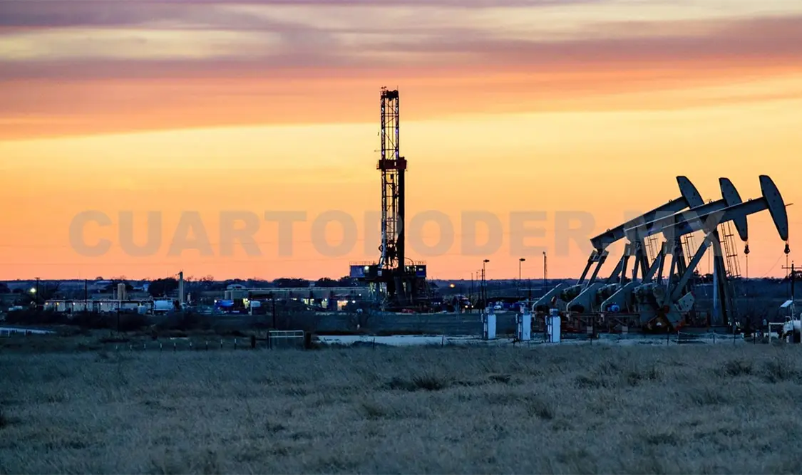 Uno de los pozos más productivos en Estados Unidos ocupa 150 millones de litros de agua. Cortesía