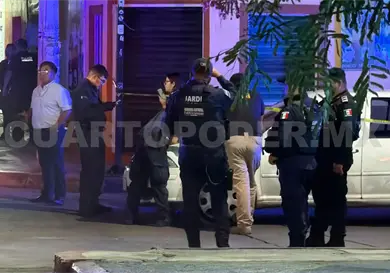 Hace detonaciones de arma cerca de La Marimba