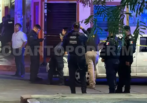 Hace detonaciones de arma cerca de La Marimba
