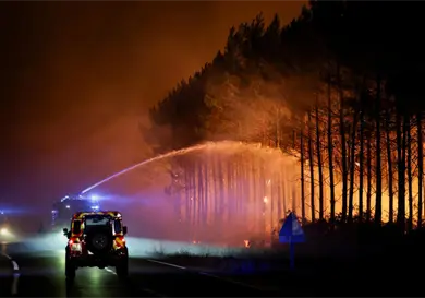 Evacuaciones masivas por incendios en Espa&ntilde;a