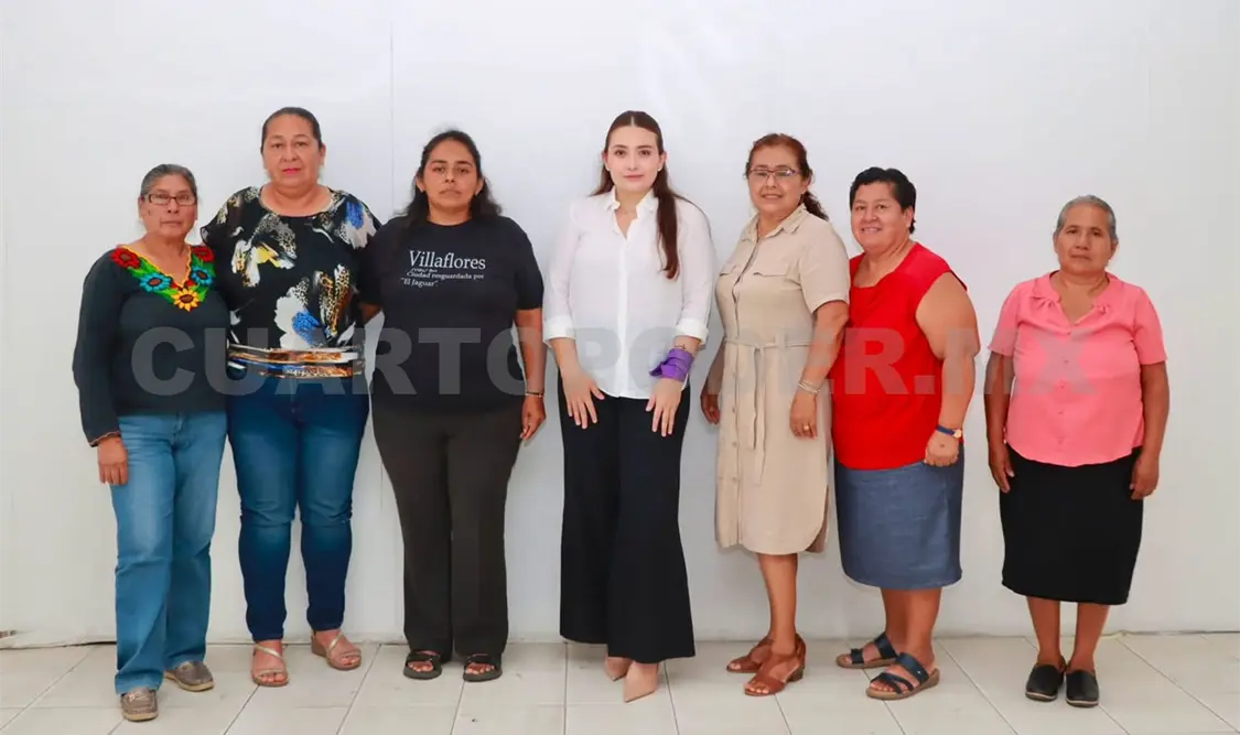 La alcaldesa dialogó sobre el papel fundamental que desempeñan las mujeres en el desarrollo de sus comunidades. Cortesía