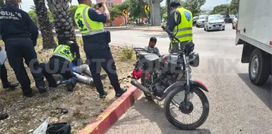 Corte de circulación en cruce con bulevar Corte de circulación en cruce con bulevar