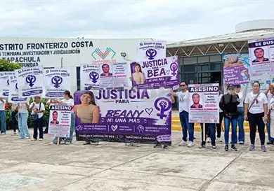 Con marcha exigen justicia por feminicidio de Beany