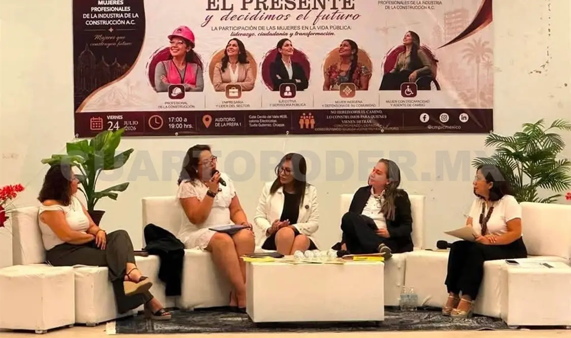 Afirmaron que es momento de que las mujeres puedan dirigir, supervisar y ejecutar proyectos. Ramón García / CP