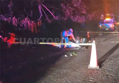 Fatal carreterazo: un muerto y un lesionado