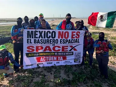 M&eacute;xico no es el basurero de SpaceX: Conibio Global