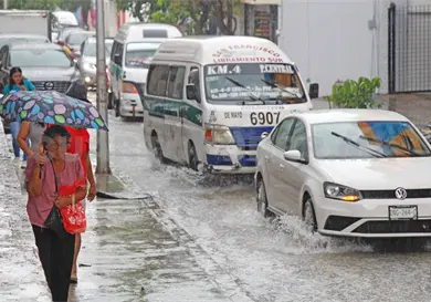Provocar&aacute;n ondas tropicales lluvias intensas en Chiapas