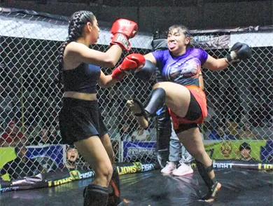 Lions Fight 6 cumple con causa solidaria