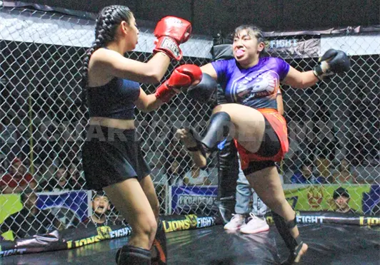 Lions Fight 6 cumple con causa solidaria