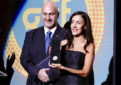 Cecilia Suárez recibe homenaje Cecilia Suárez recibe homenaje