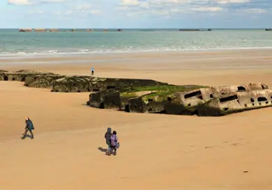Playas de Normandía ya son patrimonio Playas de Normandía ya son patrimonio