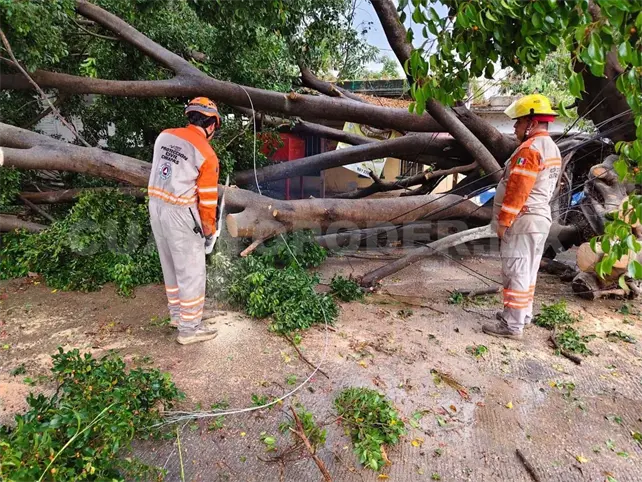 Lluvia genera afectaciones en la regi&oacute;n Metropolitana