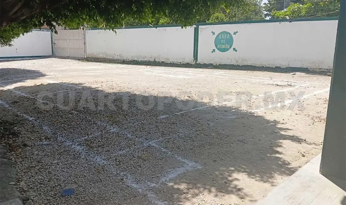 Aspecto del lugar donde se tiene marcada la construcción de nuevo laboratorio. CP