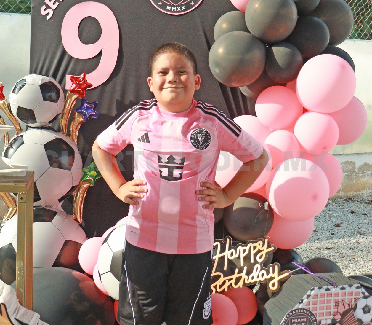 Un cumpleaños de campeón